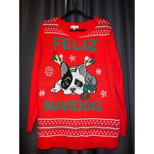 Ugly Christmas Sweater Xmas Size 1X